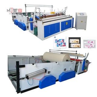 آلة لف ورق التواليت